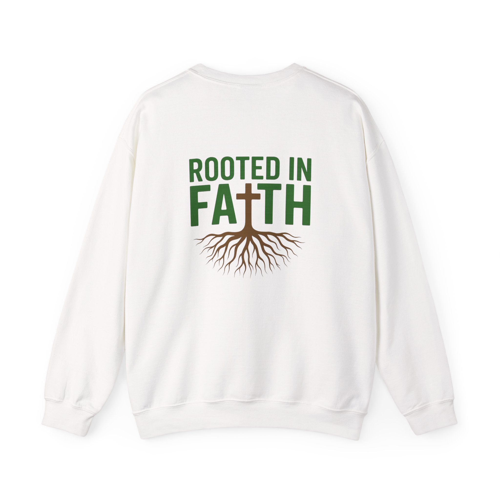 Rooted in Faith Crewneck — Ascension Faith Pullover