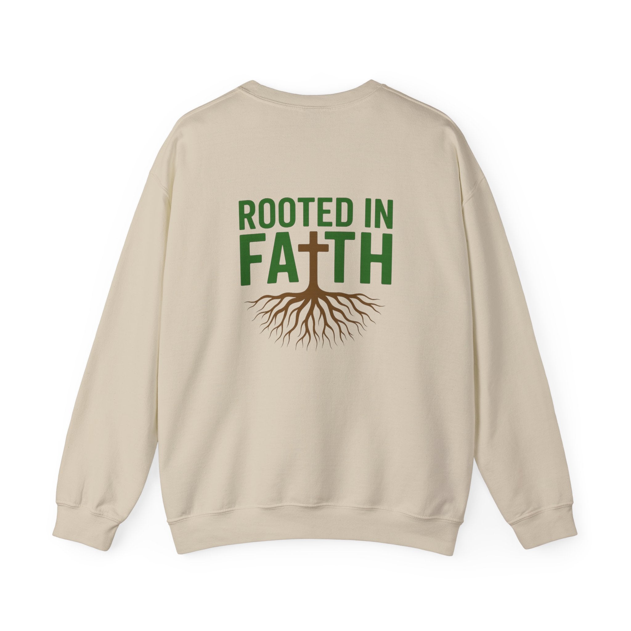 Rooted in Faith Crewneck — Ascension Faith Pullover